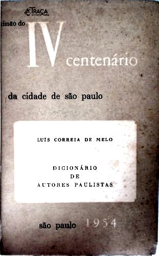 Dicionário de Autores Paulistas