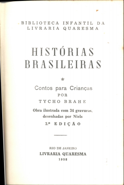 HISTÓRIAS BRASILEIRAS