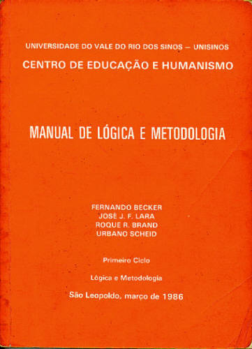 MANUAL DE LÓGICA E METODOLOGIA
