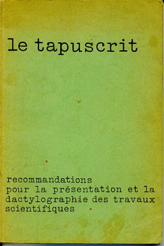 LE TAPUSCRIT