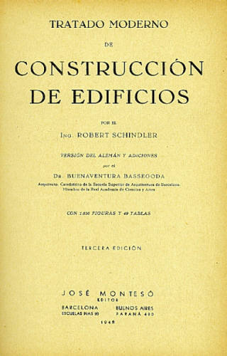 TRATADO MODERNO DE CONSTRUCCIÓN DE EDIFÍCIOS