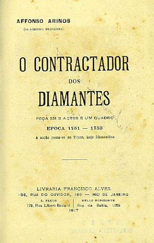 O CONTRACTADOR DOS DIAMANTES