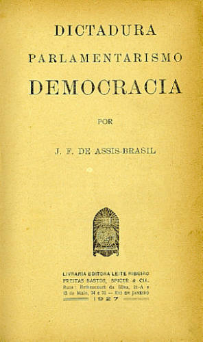 DICTADURA, PARLAMENTARISMO, DEMOCRACIA