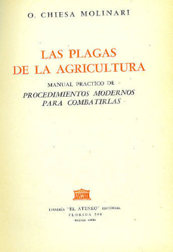 LAS PLAGAS DE LA AGRICULTURA