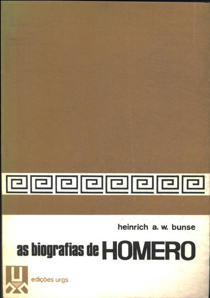 As Biografias De Homero