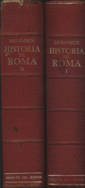 Historia De Roma (2 Volumes)