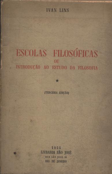 Escolas Filosóficas Ou Introdução Ao Estudo Da Filosofia
