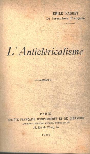 L'anticléricalisme