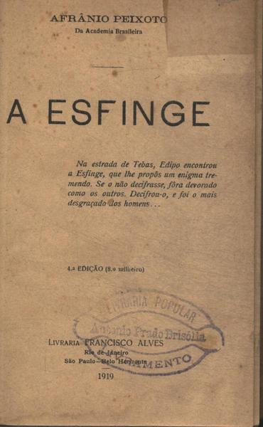 A Esfinge