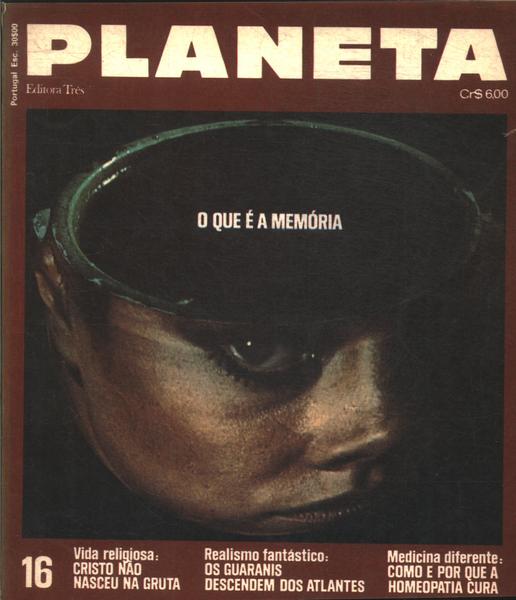 Revista Planeta Nº 16