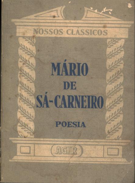 Mário De Sá-carneiro: Poesia