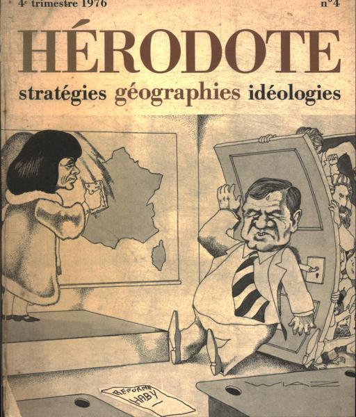 Hérodote: Stratégies, Géographies, Idéologies