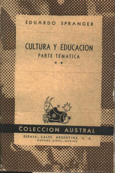 Cultura Y Educación Vol 2