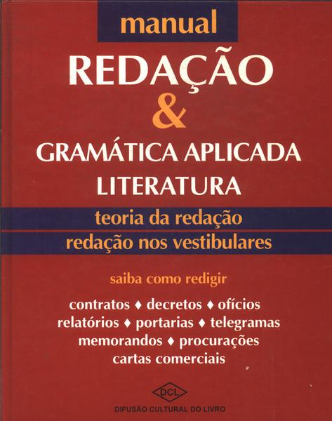 Manual Básico De Redação E Gramática Aplicada (1996)