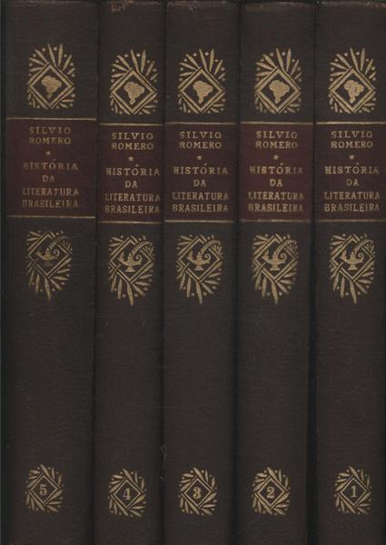 História Da Literatura Brasileira (5 Volumes)