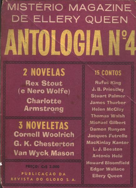 Antologia De Ellery Queen Nº 04