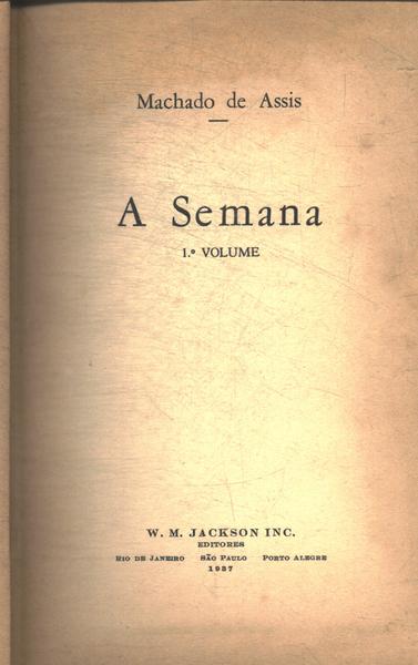 A Semana Vol 1