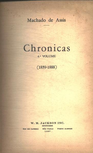 Chronicas Vol 4