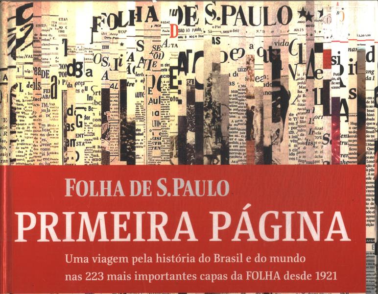 Folha De S. Paulo: Primeira Página