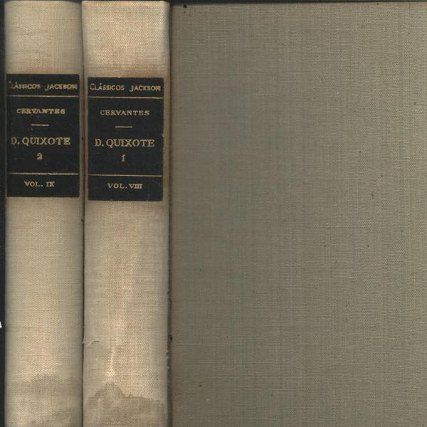 D. Quixote De La Mancha ( 2 Volumes)