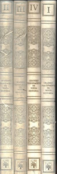 Grandes Personagens Da Nossa História (4 Volumes)