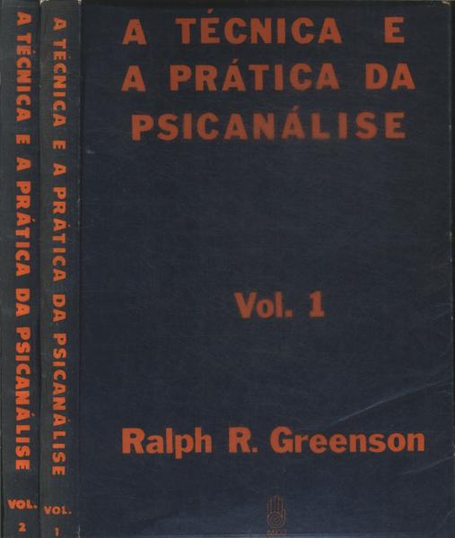 A Técnica E A Prática Da Psicanálise (2 Volumes)