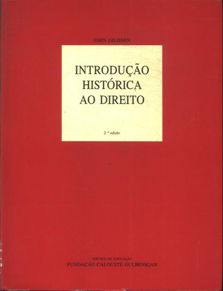 Introdução Histórica Ao Direito