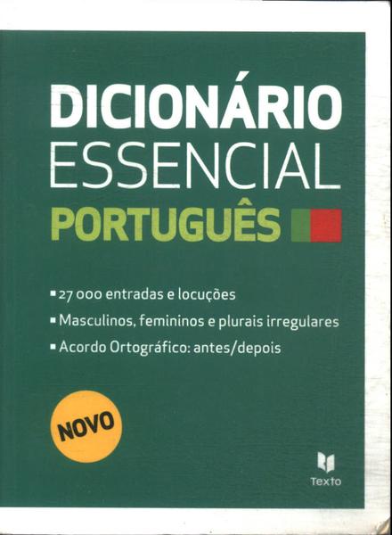 Dicionário Essencial Português