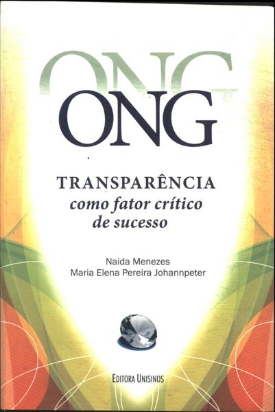 Ong: Transparência Como Fator Crítico De Sucesso
