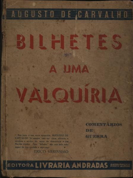 Bilhetes A Uma Valquíria