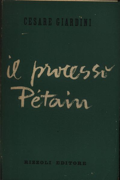 Il Processo Pétain