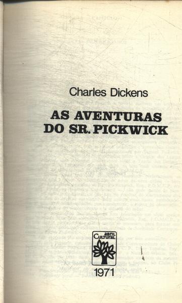 As Aventuras Do Sr. Pickwick