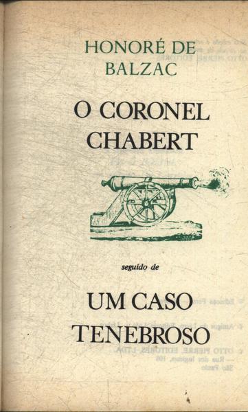 O Coronel Chabert - Um Caso Tenebroso