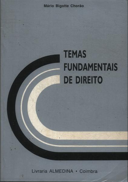 Temas Fundamentais De Direito (1991)