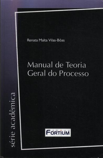 Manual De Teoria Geral Do Processo