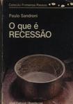 O Que É Recessão