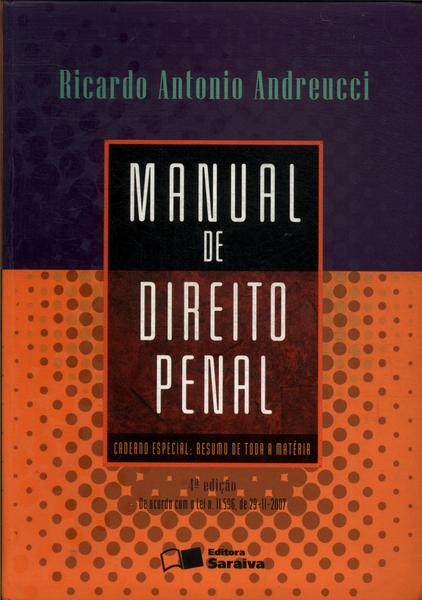 Manual De Direito Penal