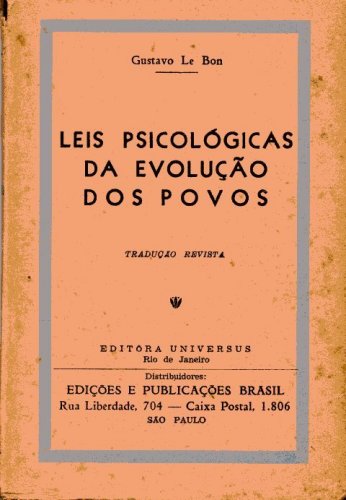 Leis Psicológicas da Evolução dos Povos