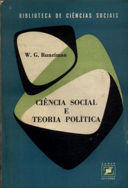 Ciência Social E Teoria Política