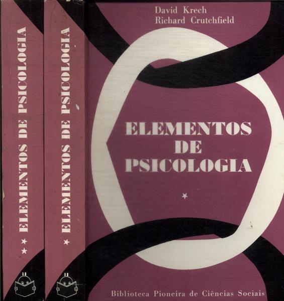 Elementos De Psicologia (2 Volumes)