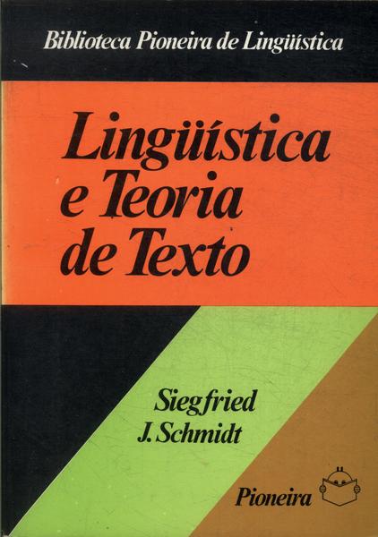 Lingüística E Teoria De Texto (1978)