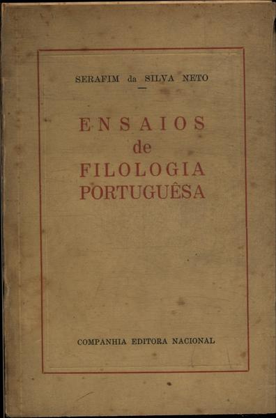 Ensaios De Filologia Portuguêsa