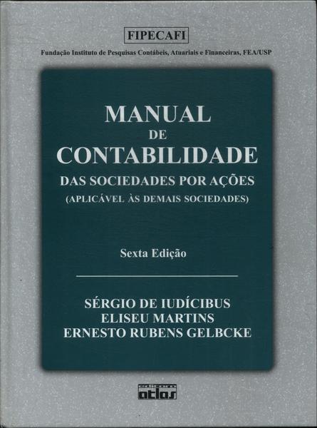 Manual De Contabilidade Das Sociedades Por Ações (2006)