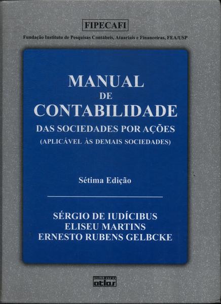 Manual De Contabilidade Das Sociedades Por Ações