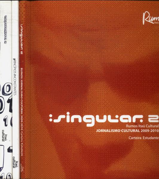 Rumos Jornalismo Cultural 2009-2010 (3 Volumes Com Cd E Caneta)