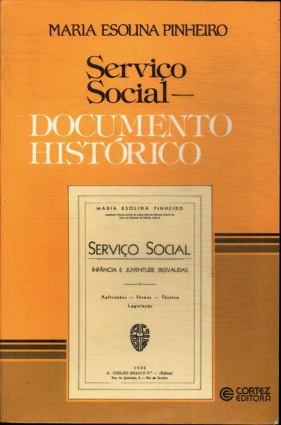 Serviço Social: Documento Histórico