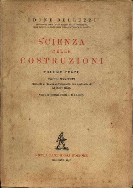Scienza Delle Costruzioni Vol 3 (1947)