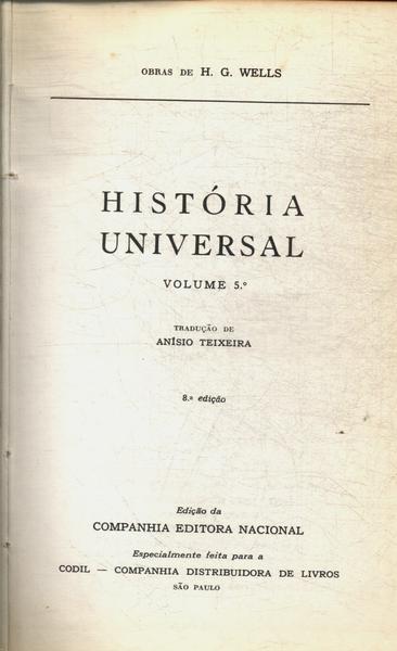História Universal Vol 5