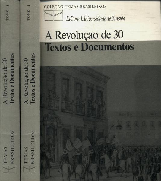 A Revolução De 30 (2 Volumes)