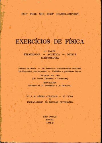 Exercícios de Física - 2ª Parte